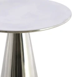 Bijzettafel Leova Nikkel 35X45 Cm^Trendhopper