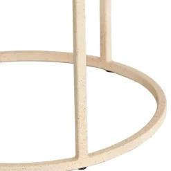 Bijzettafel Sadar Set van 2 Zand 50X40+52X46 CM^Trendhopper Sale