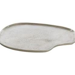 Dienblad Tojera Ruw Nikkel 33 Cm^Trendhopper New