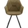 Eetkamerstoel Beatty microleder Moss^Trendhopper Outlet