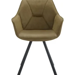 Eetkamerstoel Beatty microleder Moss^Trendhopper Outlet