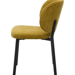 Eetkamerstoel Udine Mustard^Trendhopper Hot