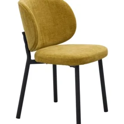 Eetkamerstoel Udine Mustard^Trendhopper Hot