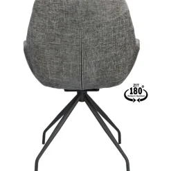 Eetkamerstoel Vieve stof Darkgrey^Trendhopper Discount