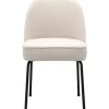 Eetkamerstoel Vogue Gear Natural met zwarte poten^Trendhopper Clearance