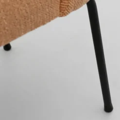 Eetkamerstoel Vogue Gear Powder met zwarte poten^Trendhopper