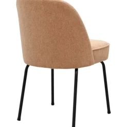 Eetkamerstoel Vogue Gear Powder met zwarte poten^Trendhopper