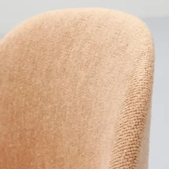 Eetkamerstoel Vogue Gear Powder met zwarte poten^Trendhopper