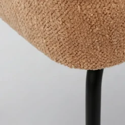 Eetkamerstoel Vogue Gear Powder met zwarte poten^Trendhopper