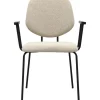 Eetkamerstoel Zelo met arm Beige^Trendhopper Hot