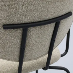 Eetkamerstoel Zelo met arm Beige^Trendhopper Hot