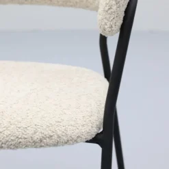 Eetkamerstoel Zeri met zwart frame^Trendhopper Best