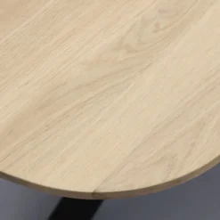 Eettafel Haiko Deens - Verjongd geborsteld Blad - 180x100 - Matrixpoot^Trendhopper Clearance