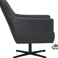 Fauteuil Helin Bull Antraciet^Trendhopper Clearance