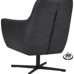 Fauteuil Helin Bull Antraciet^Trendhopper Clearance
