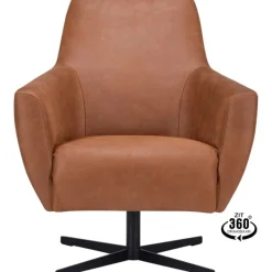 Fauteuil Helin Bull Camel^Trendhopper New