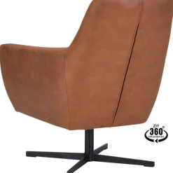Fauteuil Helin Bull Camel^Trendhopper New