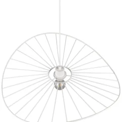 Hanglamp Chapeau mat wit Excl. 1x E27 7W^Trendhopper Online