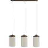Hanglamp Denia 3 lichts donkerbruin^Trendhopper New