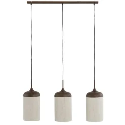Hanglamp Denia 3 lichts donkerbruin^Trendhopper New