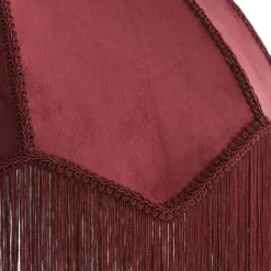 Hanglamp Malagia Velvet Bordeaux 60cm^Trendhopper Outlet
