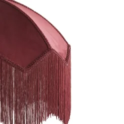 Hanglamp Malagia Velvet Bordeaux 40cm^Trendhopper Hot
