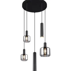 Hanglamp Metaro 5 lichts rond^Trendhopper New