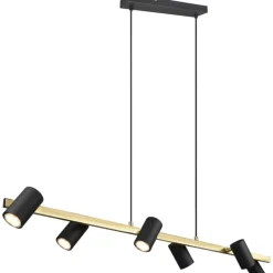 Hanglamp Mikay goud excl. fitting 6x GU10 3W^Trendhopper