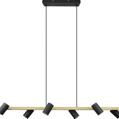 Hanglamp Mikay goud excl. fitting 6x GU10 3W^Trendhopper
