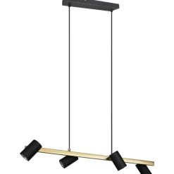 Hanglamp Mikay goud excl. fitting 4x GU10 3W^Trendhopper New