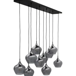 Hanglamp Rolf 10-lichts smoke^Trendhopper Sale