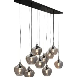 Hanglamp Rolf 10-lichts smoke^Trendhopper Sale