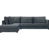 Hoekbank Venetië Antique Petrol links^Trendhopper Outlet