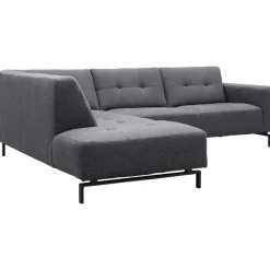 Hoekbank Viborg Nero Grey links^Trendhopper Outlet