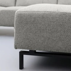 Hoekbank Viborg Nero Lightgrey rechts^Trendhopper New