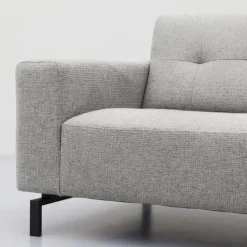 Hoekbank Viborg Nero Lightgrey rechts^Trendhopper New