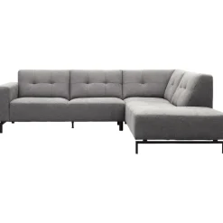 Hoekbank Viborg Nero Steel rechts^Trendhopper Clearance