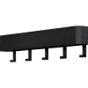 Kapstok Dex 5 haken Zwart^Trendhopper Hot