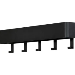Kapstok Dex 5 haken Zwart^Trendhopper Hot