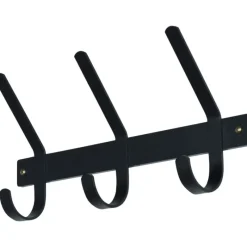 Kapstok Duke 3 haken zwart^Trendhopper Clearance