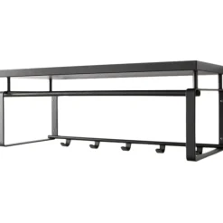 Kapstok Rex 3 zwart 70x28cm^Trendhopper Sale