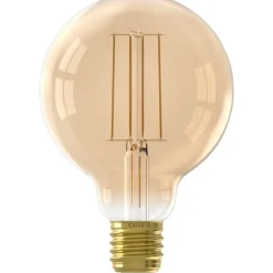 Lichtbron Globelamp 9,5 cm Recht Goud E27^Trendhopper Best