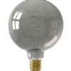Lichtbron Globelamp Flex 12,5 cm Titanium E27^Trendhopper