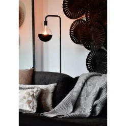 Lichtbron Kopspiegellamp XL 20 cm Zwart E27^Trendhopper Hot