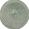 Onderzetter Cirkle lichtgroen set van 4^Trendhopper Discount