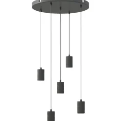 Pendel Retro rond 50cm Zwart^Trendhopper New