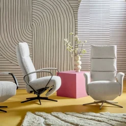 Relaxfauteuil Lunia Dubbel stiksel maat L^Trendhopper Sale