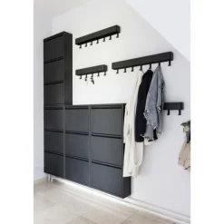 Schoenenkast Bobbie 3 laden zwart (6 paar schoenen)^Trendhopper Discount