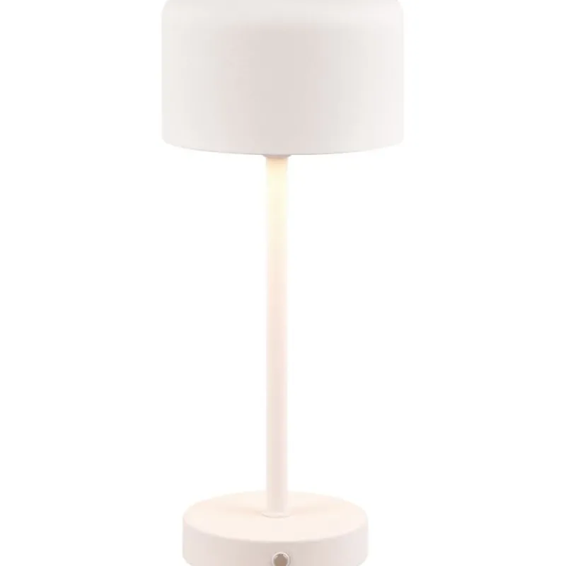 Tafellamp Jeff mat wit incl. 1x SMD 1,5W^Trendhopper Best