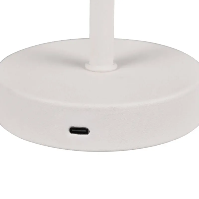 Tafellamp Jeff mat wit incl. 1x SMD 1,5W^Trendhopper Best